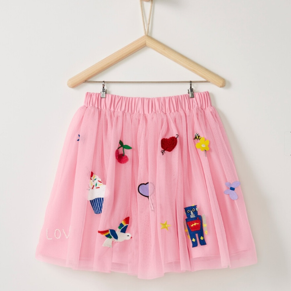 NWT Hanna Andersson pink tutu skirt in soft tulle